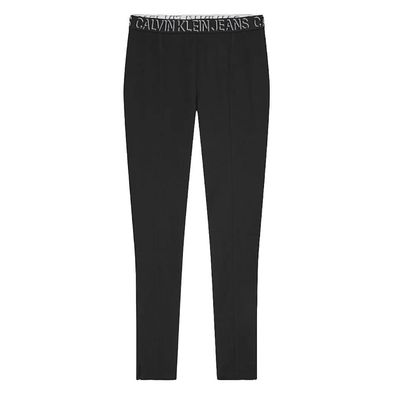 Legging Calvin Klein Logo schwarz