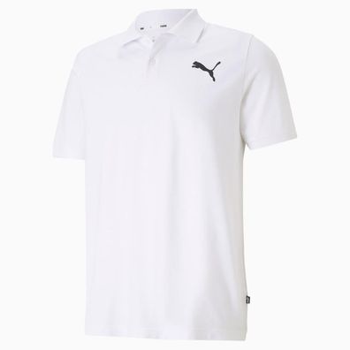 Polo Puma Essentials Pique Weiß