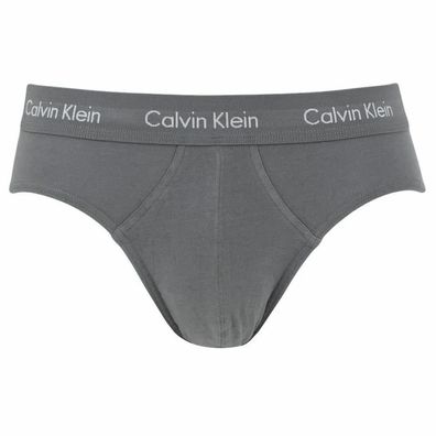 Slip Calvin-Klein 3 Hip Brief Grau