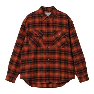 Hemd Carhartt Karo aus Baumwolle, rot
