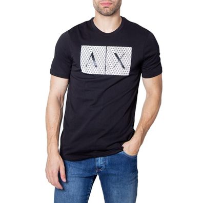 T-Shirt Armani Schwarz Logo