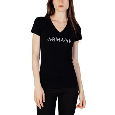 T-Shirt Armani 6ryt28-yjdtz Schwarz Damen Baumwolle