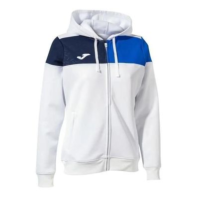 Hoodie Joma Crew V Weiß fér Fußball