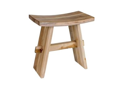 Hocker Lintang aus Teakholz