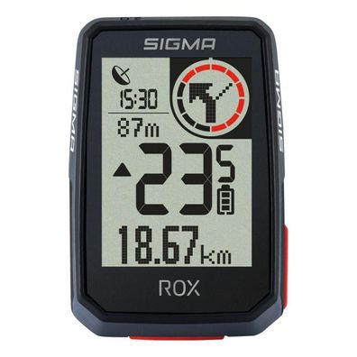 Fahrrad GPS Sigma ROX 2.0 mit Glonass, spritzwassergeschétzt