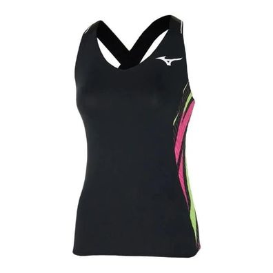 T-Shirt Mizuno Printed Wos Schwarz