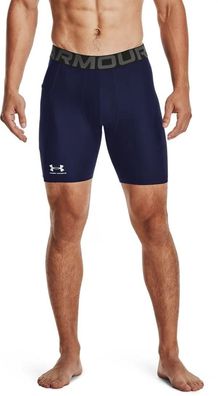 Short Under Armour HeatGear Kompression Blau