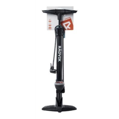 Fahrradpumpe Radvik Robust mit Manometer