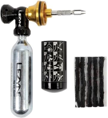 Fahrradpumpe Lezyne Blaster CO2 Tubeless Reparaturkit