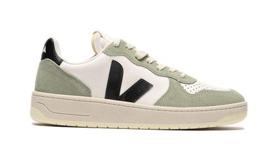 Sportschuhe Veja V-10 beige, grén, schwarz