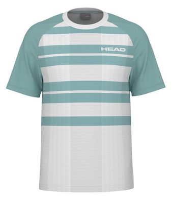 T-Shirt Head Performance Aqua Print Herren