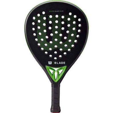 Padelschläger Wilson Blade Elite V2 schwarz und grén