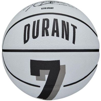 Basketball Wilson Mini Ball Kevin Durant Weiß