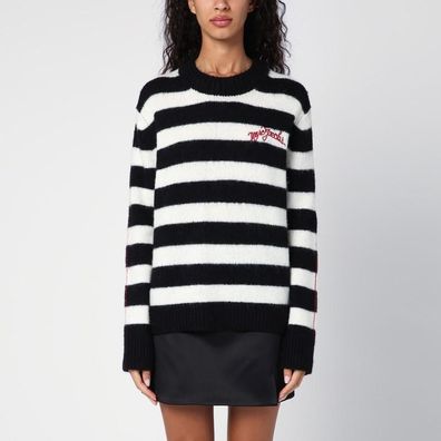 Pullover Marc Jacobs schwarz-weiß gestreift