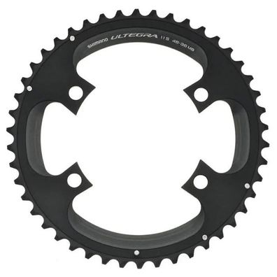 Kettenblatt Shimano Ultegra FC-6800 46 Zähne schwarz