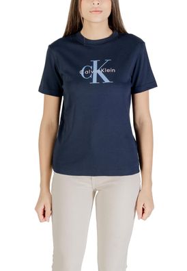 T-Shirt Calvin Klein Klassisch Blau