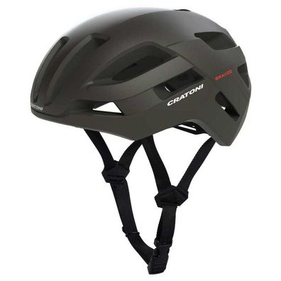 Fahrradhelm Cratoni Gravoq schwarz, leicht, 17 Léftungsöffnungen