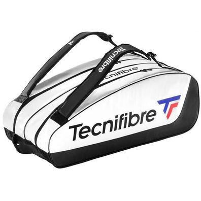 Tennistasche Tecnifibre Tour Endurance Weiß fér 12 Schläger
