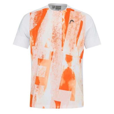 T-Shirt Head Tech Orange Print