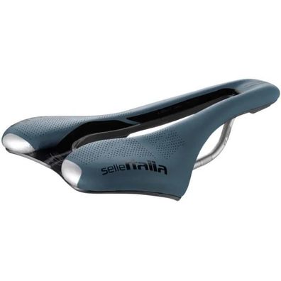 Fahrradsattel Selle Italia SLR Boost Gravel TI 316 Superflow Blau