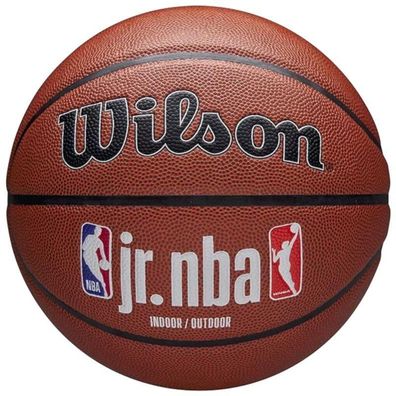 Basketball Wilson Jr NBA Fam Logo Auth In Out Ball Größe 6