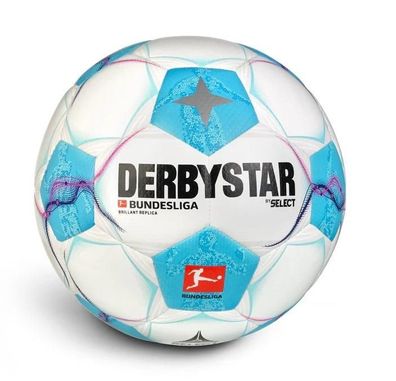 Ball Derbystar Bundesliga Brillant Replica v24 Weiß