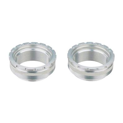 Tretlageradapter FSA EL316 fér BSA und T47 Rahmen, silber