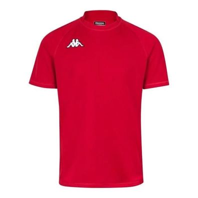 T-Shirt Kappa Rugby Telese Rot