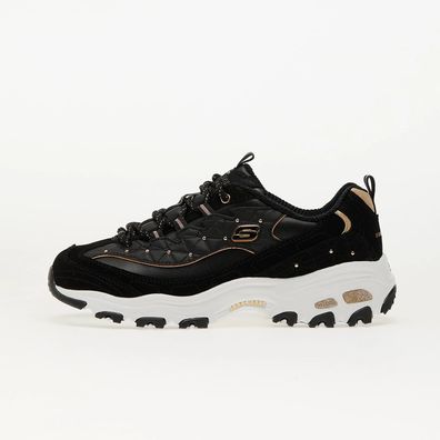 Sneakers Skechers D'Lites 13087-Bkr Schwarz Damen