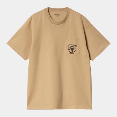T-Shirt Carhartt mit Brusttasche â€? Braun