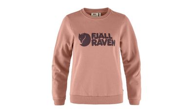 Pullover Fjällräven Logo Damen Rose