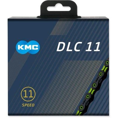 Kette KMC X11 DLC 11-Gang schwarz/grén