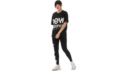 Leggings New Balance Athletics Out of Bounds Unisex Schwarz