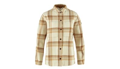 Hemd Fjallraven Singi Beige - Flanell Outdoor Damen
