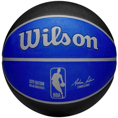 Basketball Wilson NBA Team City Edition Blau