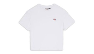 T-Shirt Dickies Weiß Boxy Schnitt