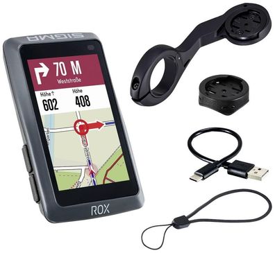 Fahrradcomputer Sigma ROX 12.1 EVO Basic Set Grau