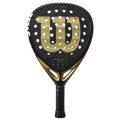 Paddle-Tennis-Schläger Wilson Defy Pro V1 Schwarz/Gold