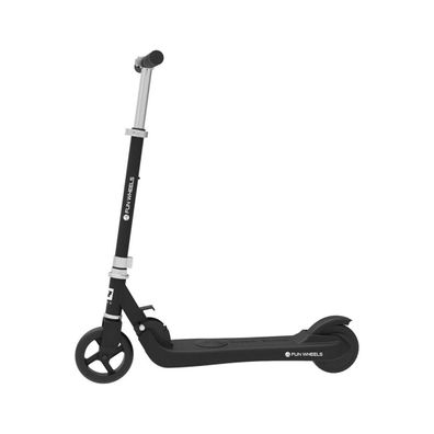 Elektroroller Rebel Fun Wheels fér Kinder, schwarz, 12 km/h