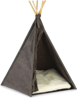 Karlie Tipi Tent Nesti Hundebett, Hundehöhle anthrazit designed by Lotte