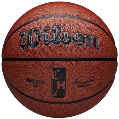 Basketball Wilson NBA Authentic City Chicago WZ2016002XB Orange
