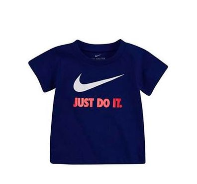 T-Shirt Nike Swoosh JDI SS Tee Blau