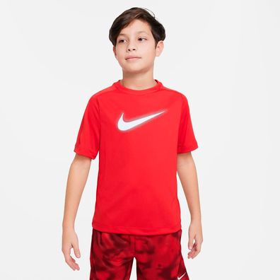 T-Shirt Nike Dri-FIT Multi+ HBR Rot/Weiß