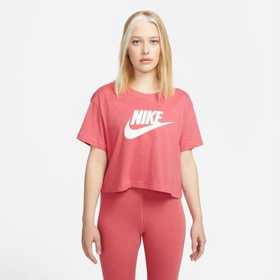 T-Shirt Nike Sportswear Essential Crop Tee Icon Rose
