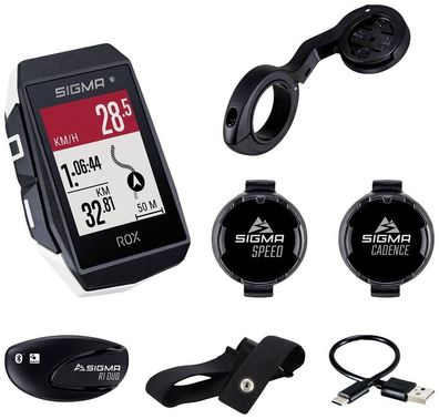 Fahrradcomputer Sigma ROX 11.1 Evo Weiß GPS