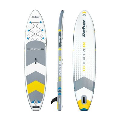 Aufblasbares SUP Board Rebel RBA-4500 Weiß