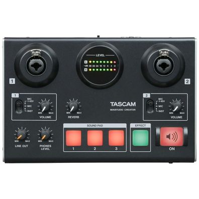 Audiointerface Tascam US-42B mit DSP-Effekten