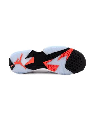 Sportschuhe Nike Air Jordan 7 Weiß Schwarz Rot