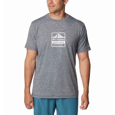 T-Shirt Columbia Kwick Hike Grau