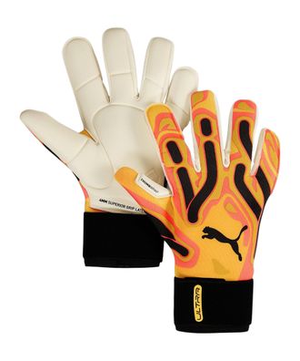 Torwarthandschuhe Puma Ultra Ultimate Hybrid Orange Größe 11